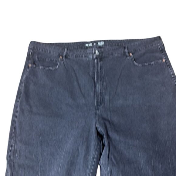 Old navy women’s extra high rise sky-hi wide leg jeans washed black 26 new - Picture 2 of 6